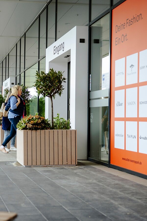 Outlet Ravenna Park Markenauftritt